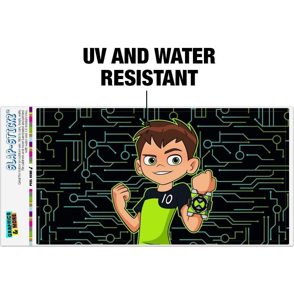 Adhesivo Vinilo Ben 10 Ben Tennyson 19.3x10.2cm