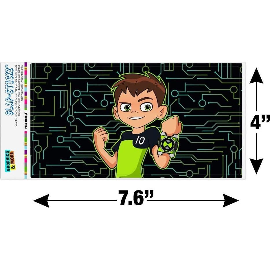 Adhesivo Vinilo Ben 10 Ben Tennyson 19.3x10.2cm