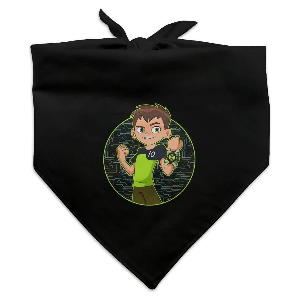 Bandana para Perro Ben 10 Graphics & More 53x53 cm Negra
