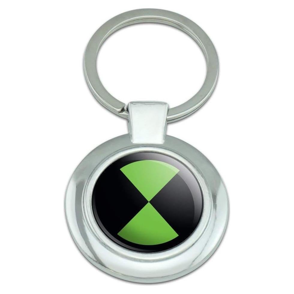 Llavero Redondo Metal Cromado Ben 10 Graphics & More
