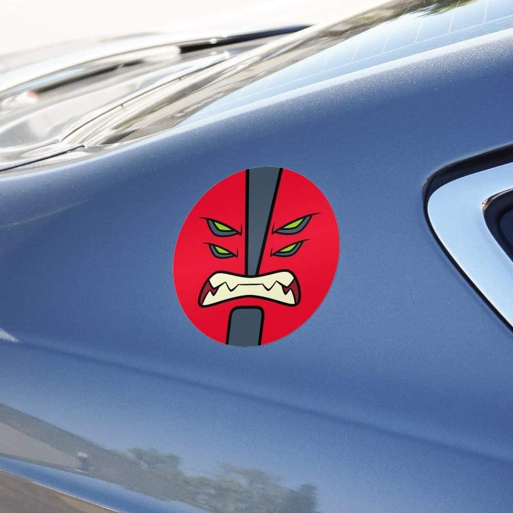 Calcomanía Vinilo Ben 10 Cuatro Brazos 14cm Reflectante