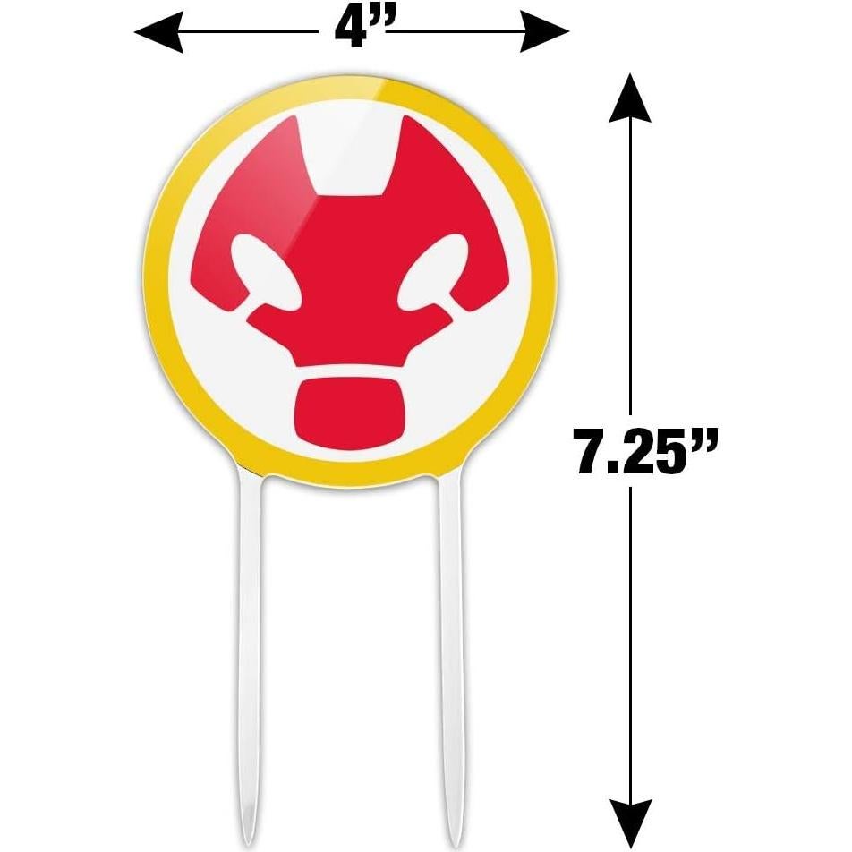 Adorno de Pastel Ben 10 Heatblast Acrílico 18.42 cm