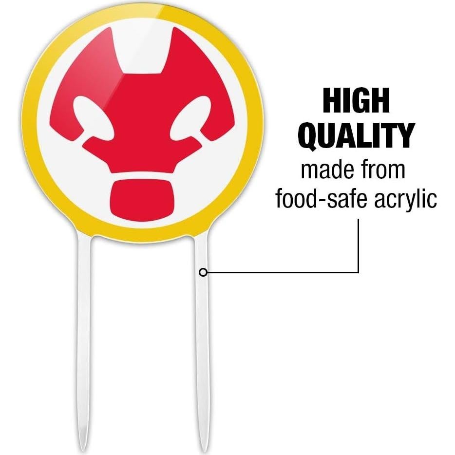 Adorno de Pastel Ben 10 Heatblast Acrílico 18.42 cm