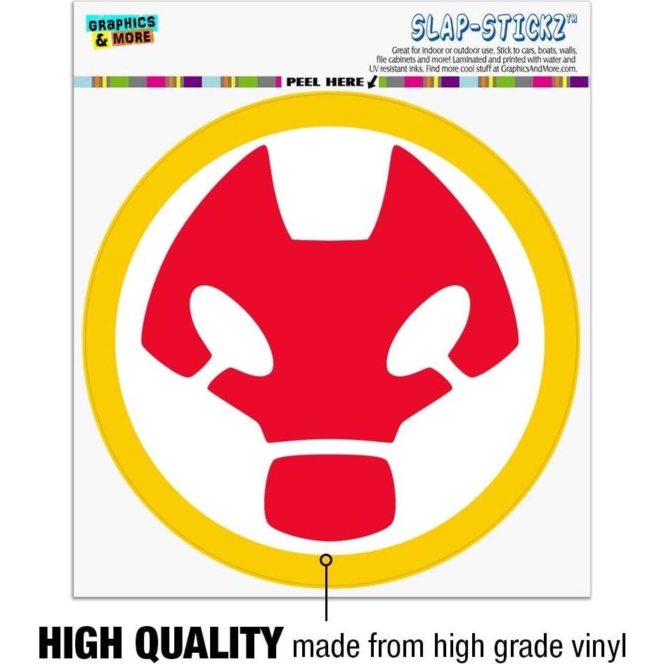 Calcomanía de Ventana Automotriz Ben 10 Heatblast 14cm