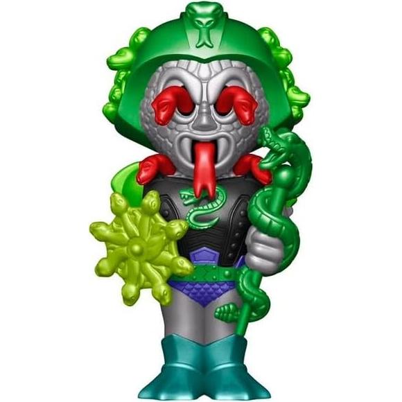 Funko Vinyl SODA Snake Face MOTU con Chase 10.5 cm