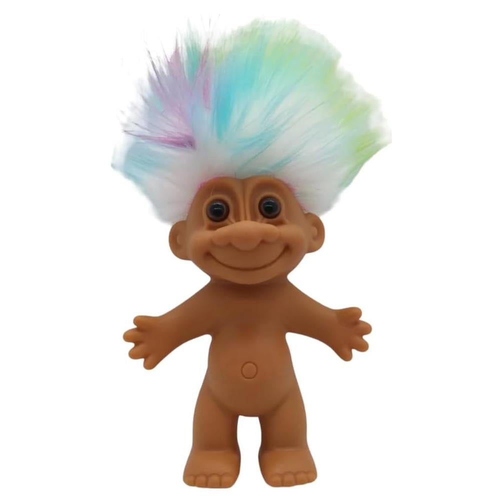 Muñeca Troll Vintage Retro 12.7 cm Cabello Multicolor