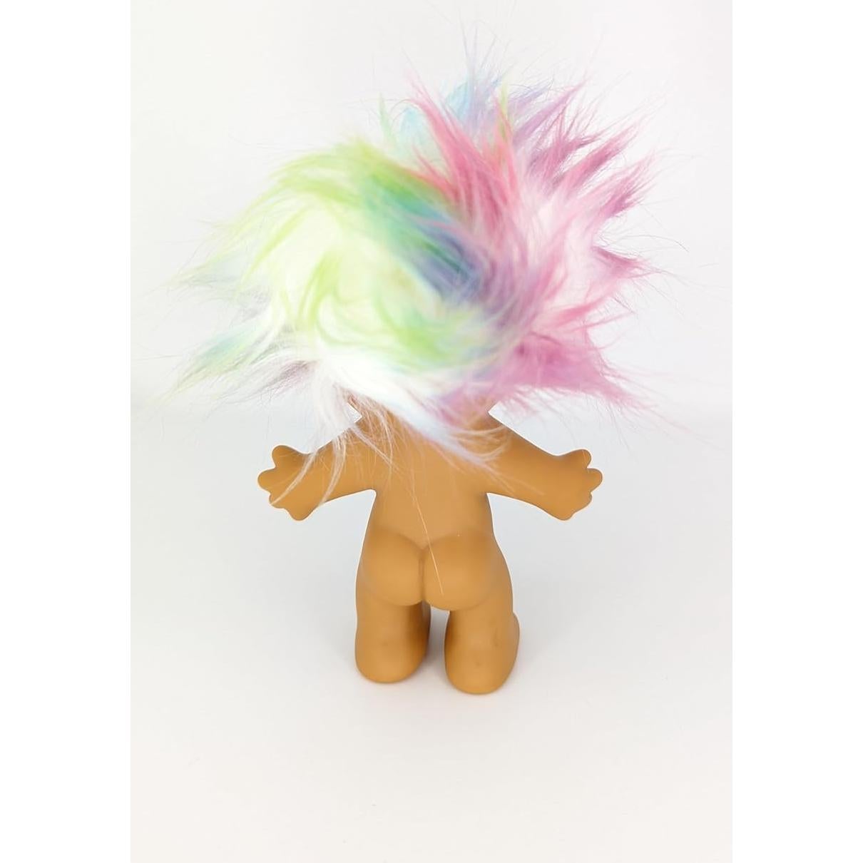 Muñeca Troll Vintage Retro 12.7 cm Cabello Multicolor