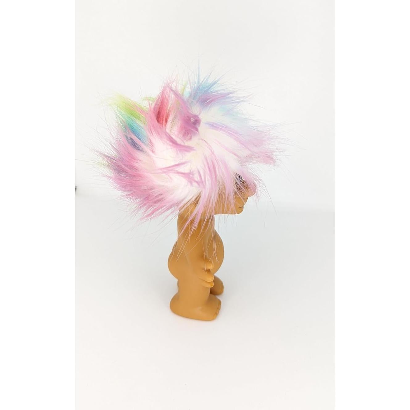 Muñeca Troll Vintage Retro 12.7 cm Cabello Multicolor
