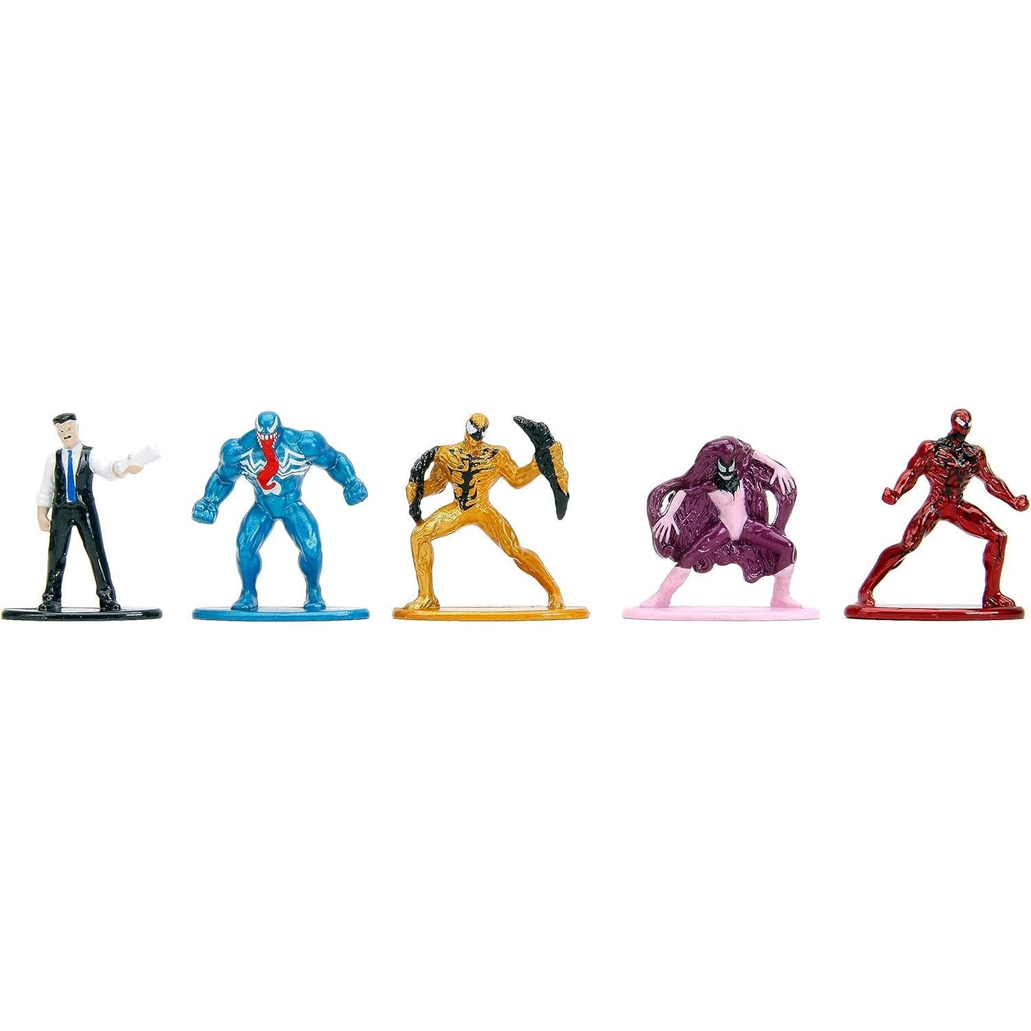 Figuras Marvel Spider-Man Jada Toys Paquete 18 Metal 4,19 cm