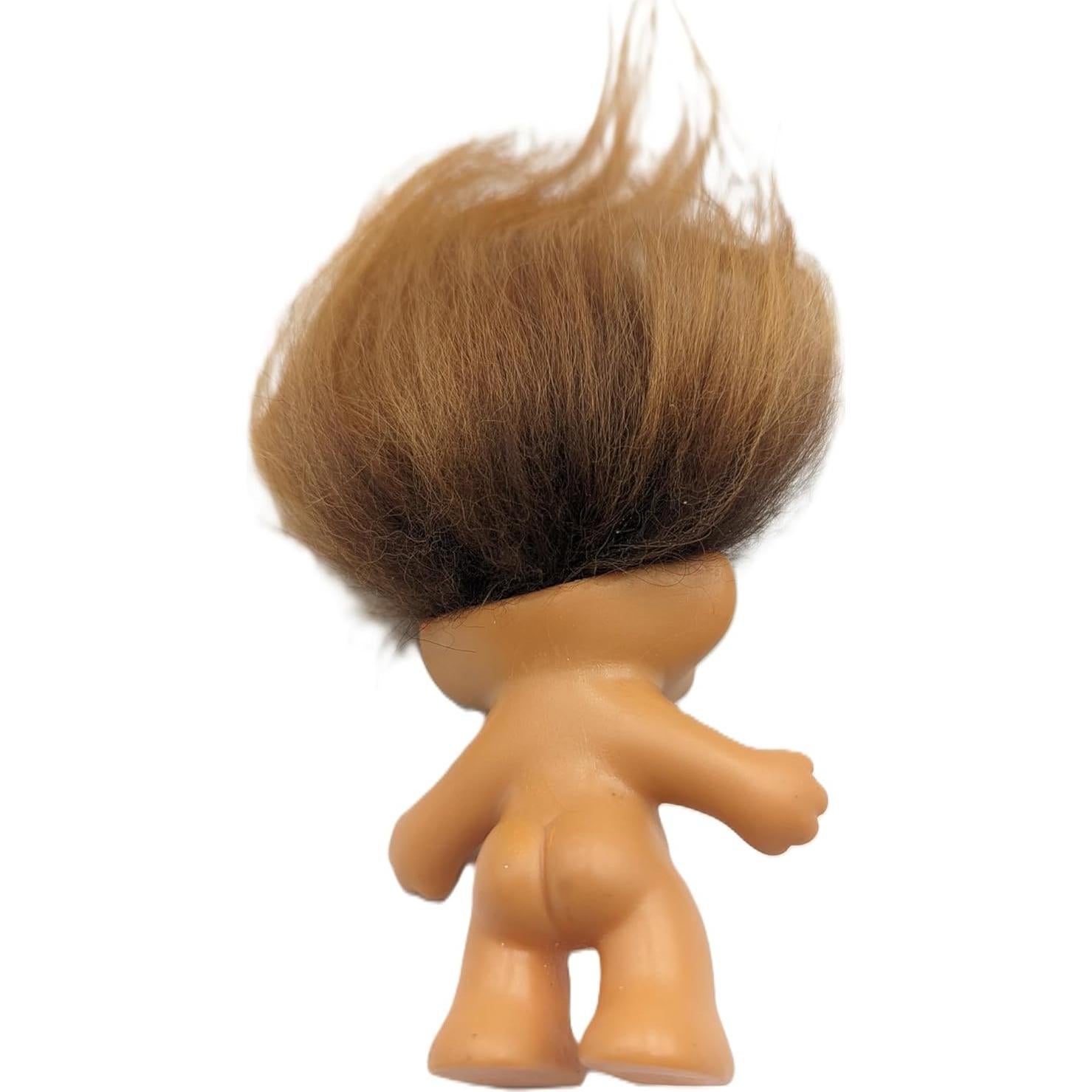 Muñeca Troll Vintage Russ Pelo Marrón 12.7 cm Coleccionable