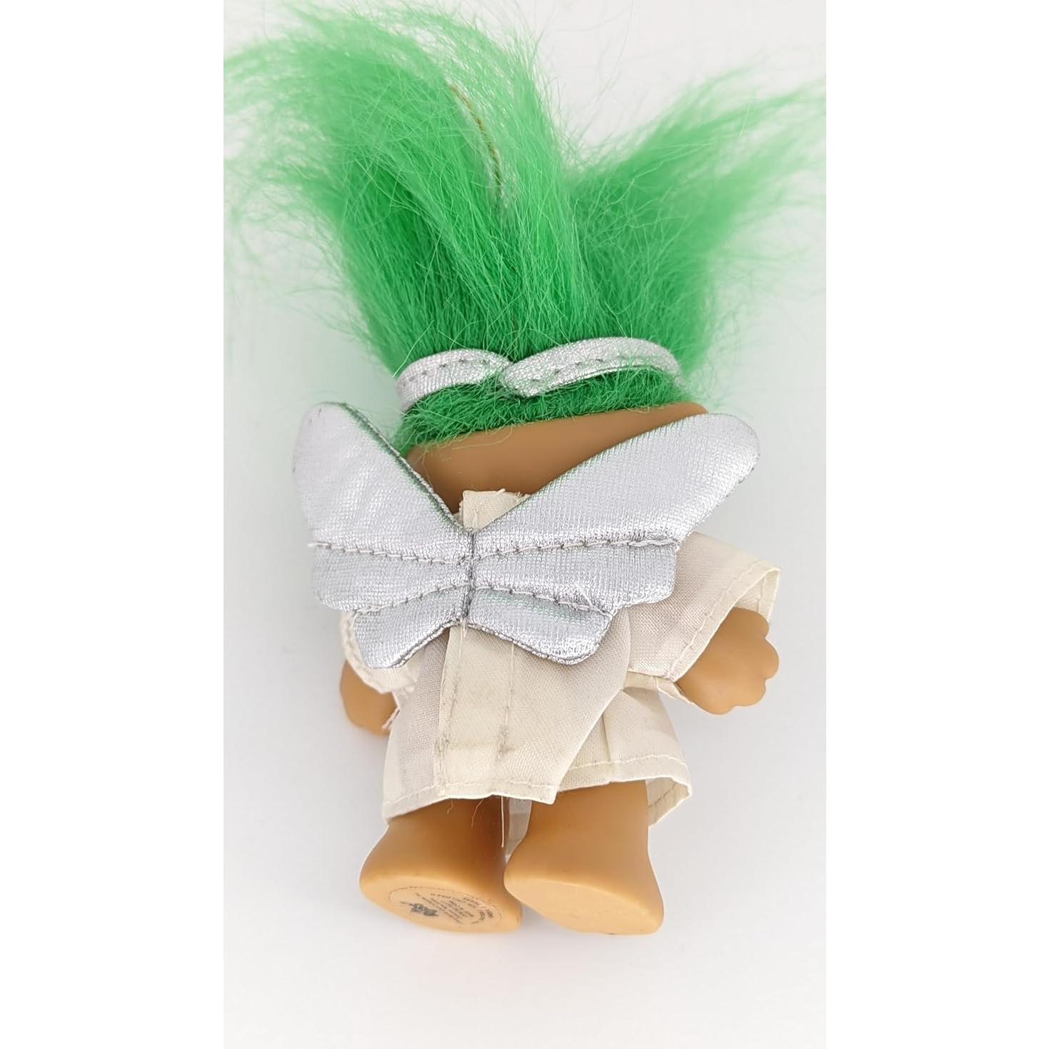 Muñeca Troll Vintage 7.62 cm Verde Russ Berries