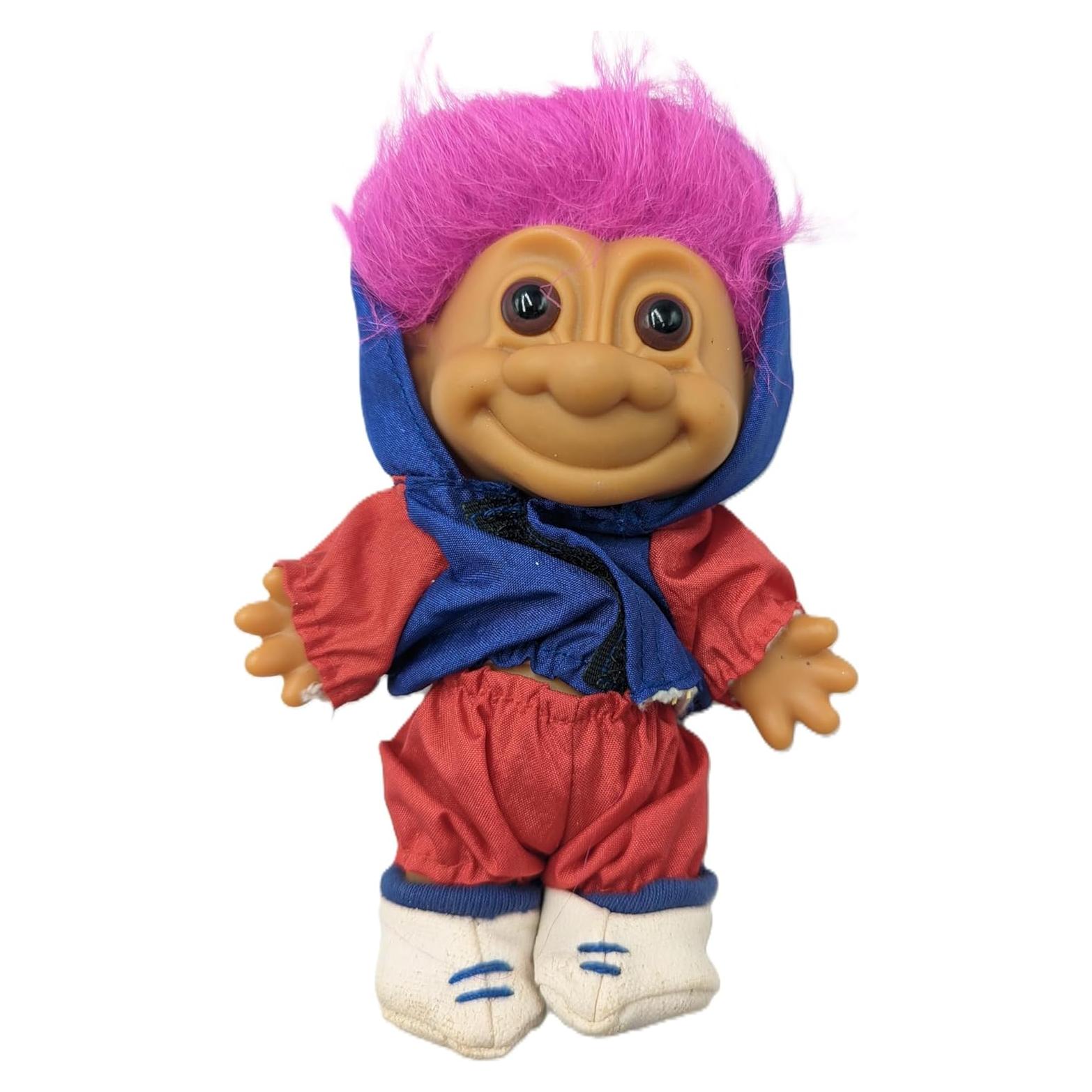 Sudadera con Capucha Troll Vintage Russ 12.7 cm Coleccionable