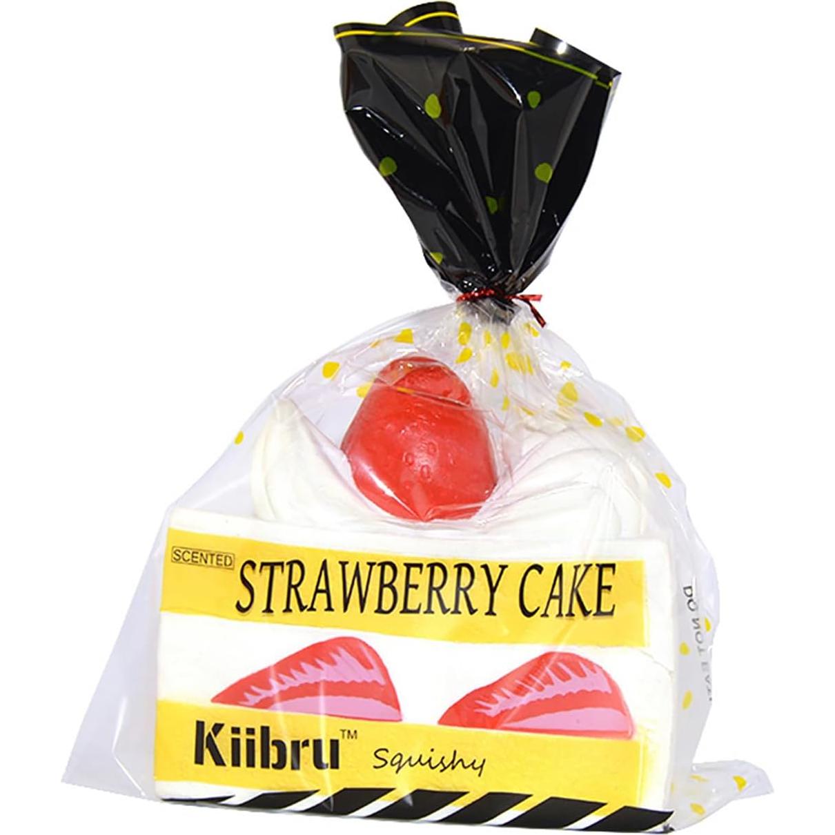 Pastel de Cumpleaños Squishy KIIBRU Blanco 15x9x14.5cm