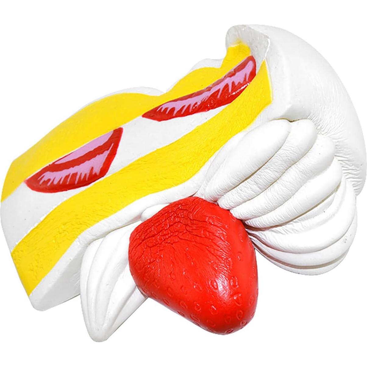 Pastel de Cumpleaños Squishy KIIBRU Blanco 15x9x14.5cm