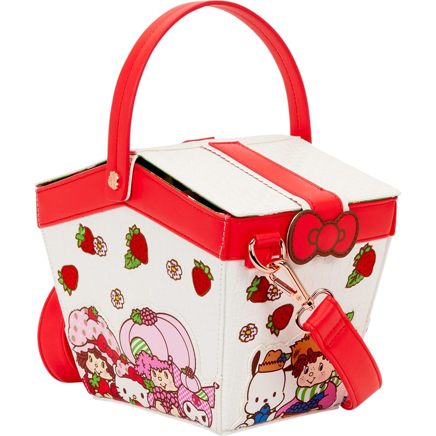 Bolso Cruzado Loungefly Sanrio x Strawberry Shortcake 15.7x17.7cm