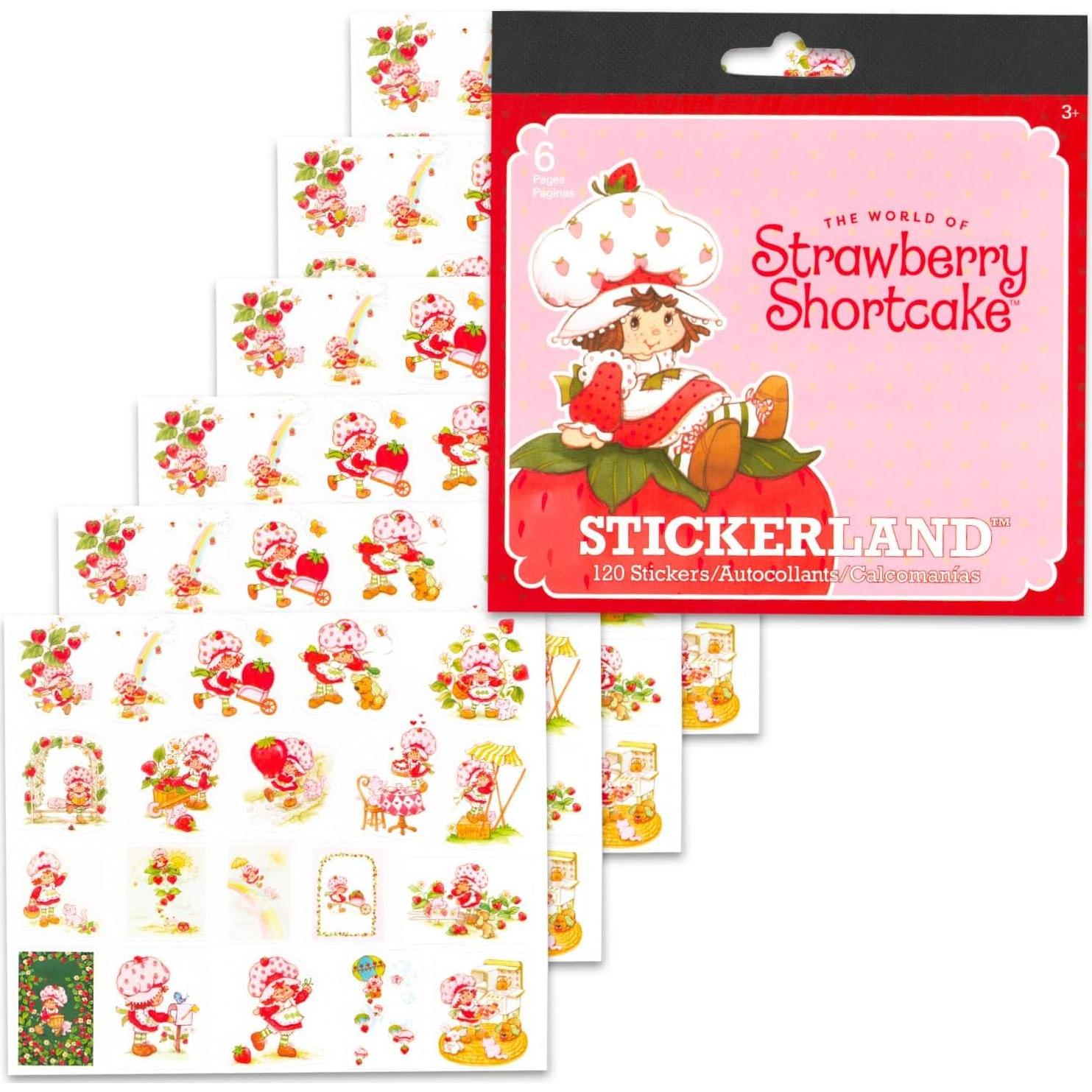 Conjunto Escolar Strawberry Shortcake - 14 Piezas con Carpeta y Cuaderno