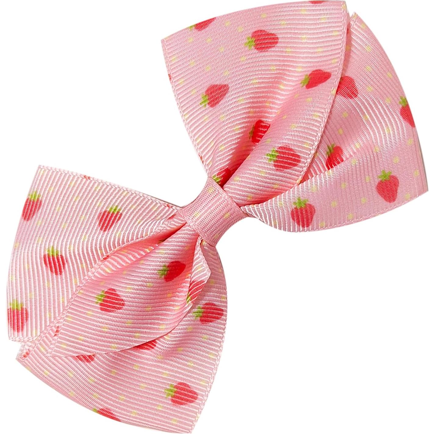 Clips de Pelo de Cocodrilo LUV HER - Pastel de Fresa - 7 Piezas - 10.16 cm - Antideslizantes