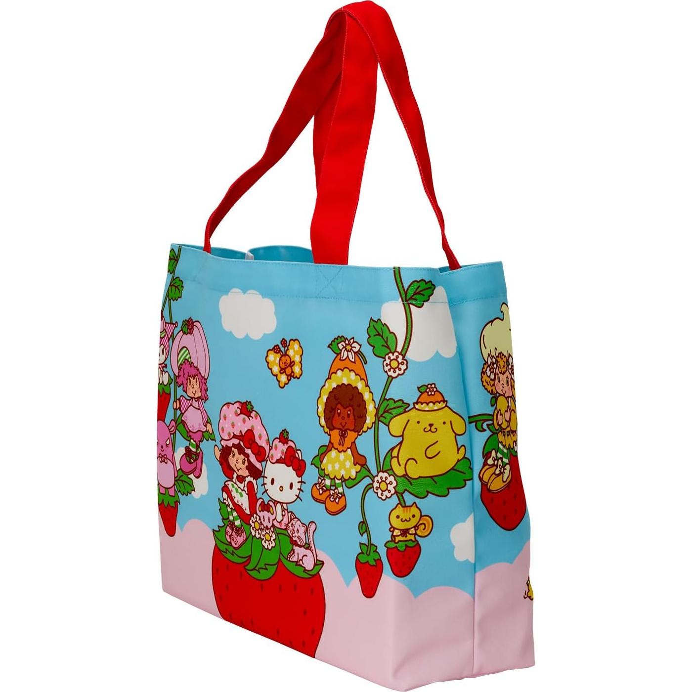 Bolso Tote de Lona Loungefly Sanrio X Strawberry Shortcake 61cm