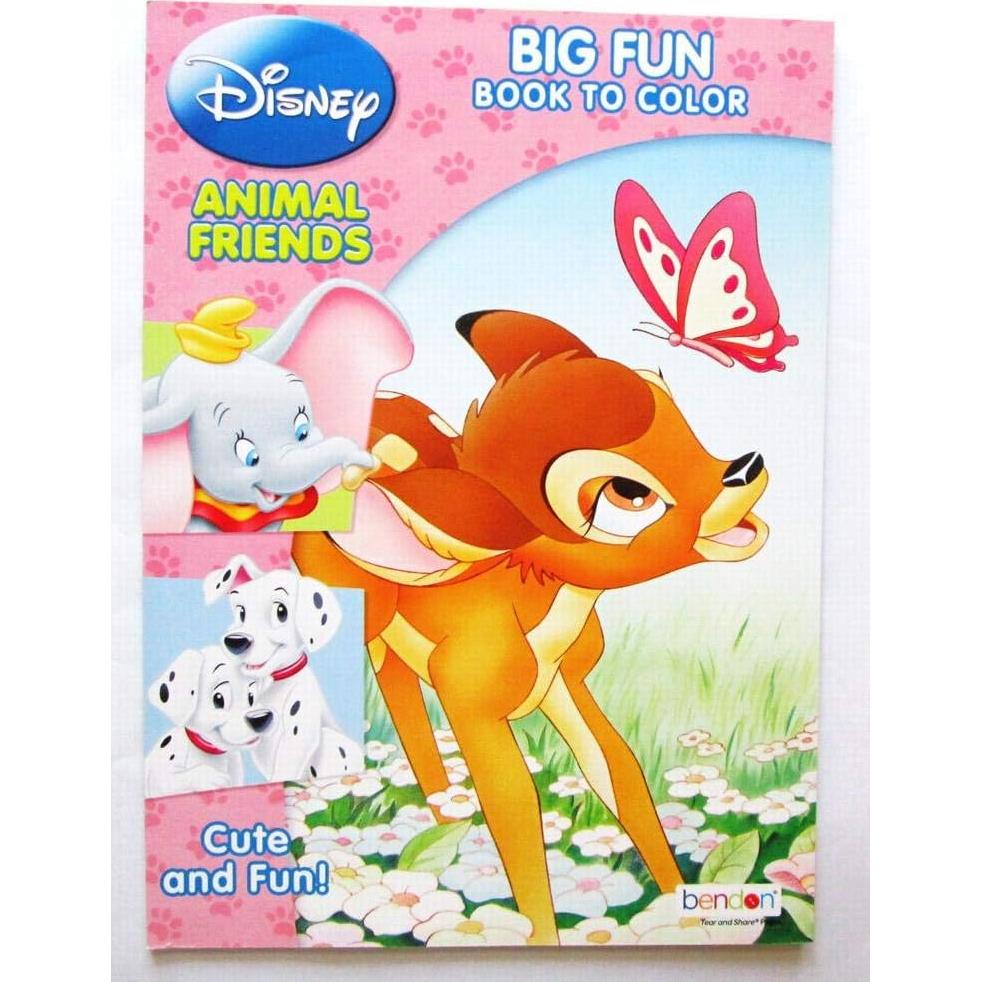 Paquete de 12 Libros para Colorear Disney y Más - Multi