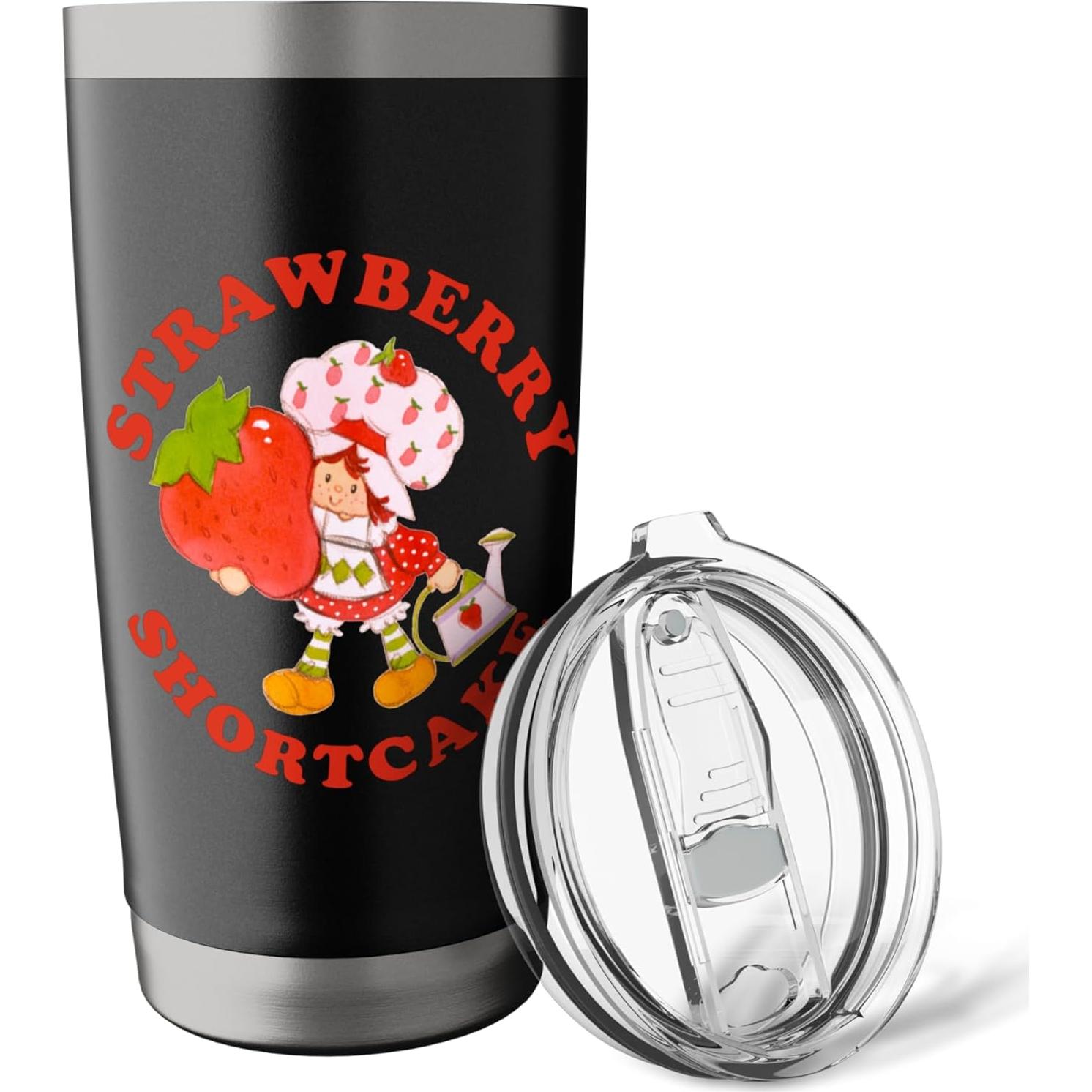 Taza Aislada de Acero Inoxidable Strawberry Shortcake 0.59L