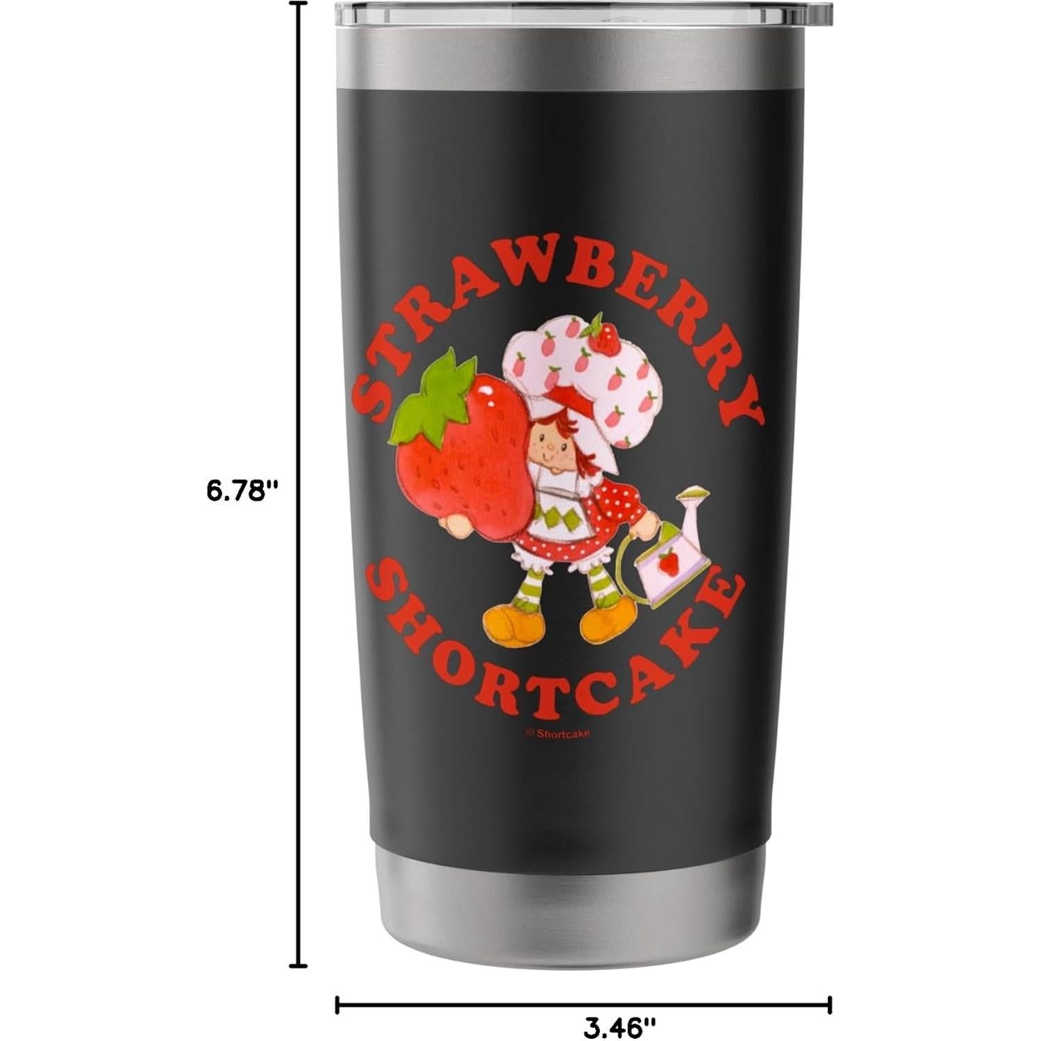 Taza Aislada de Acero Inoxidable Strawberry Shortcake 0.59L