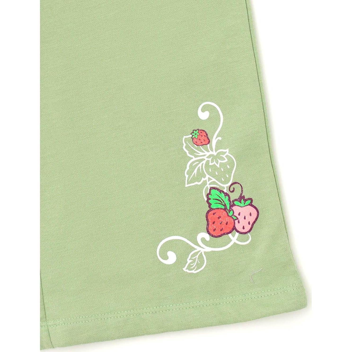 Conjunto sudadera y pantalones Strawberry Shortcake 2T-10-12 verde
