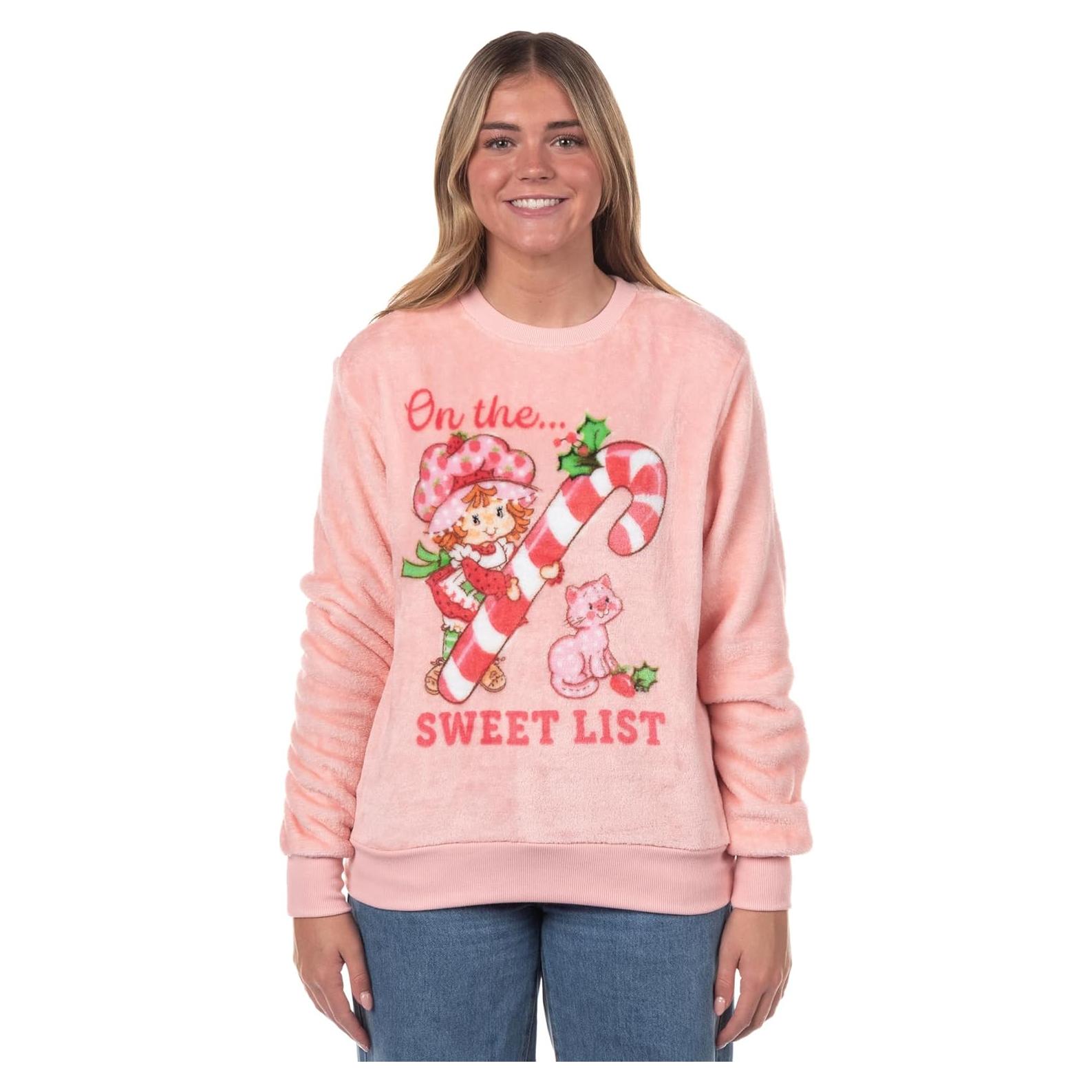 Sudadera de felpa Mad Engine Strawberry Shortcake mujer M