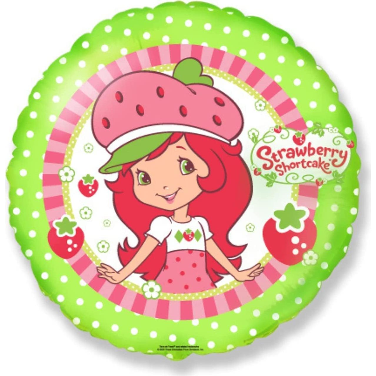 Set de 4 Globos de Fiesta de Pastel de Fresa Epic Party Plan