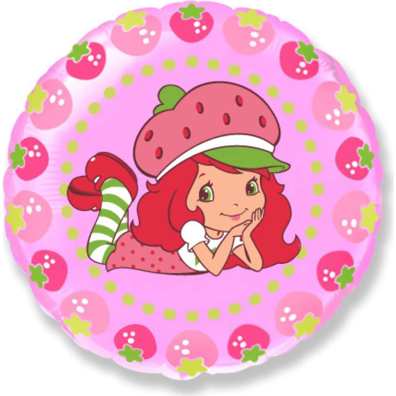 Set de 4 Globos de Fiesta de Pastel de Fresa Epic Party Plan