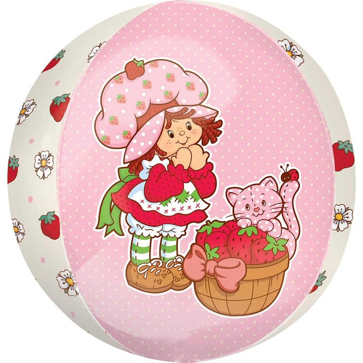 Ramo de Globos de Cumpleaños Niña Anagram Pastel de Fresa 6 Pzs