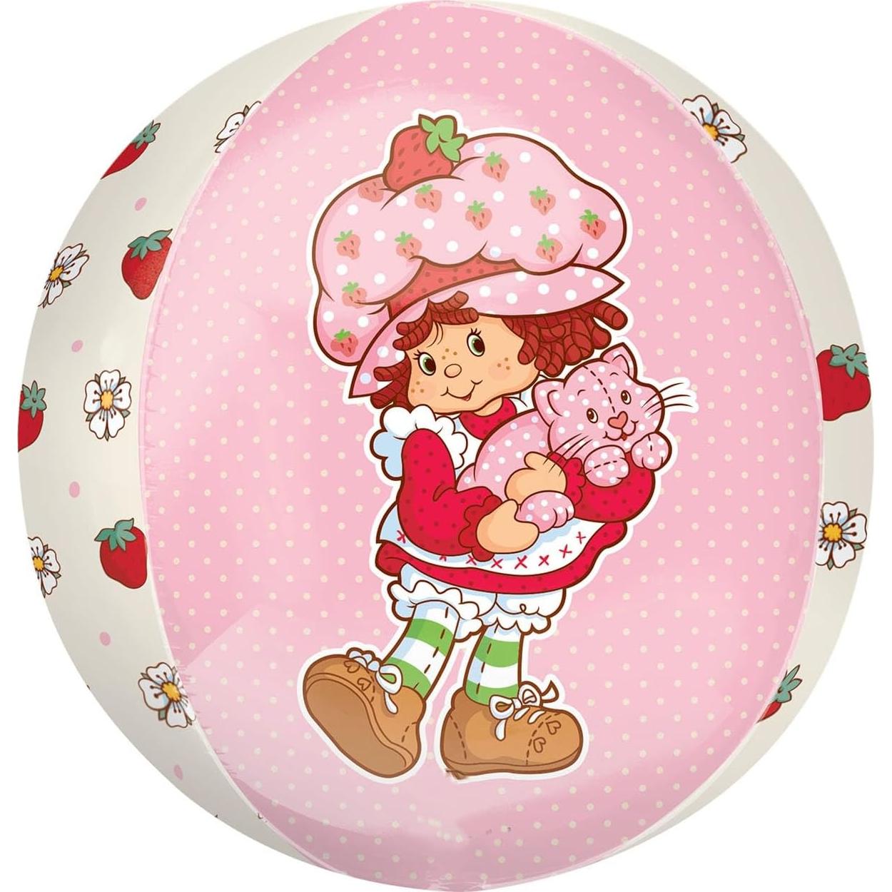 Ramo de Globos de Cumpleaños Niña Anagram Pastel de Fresa 6 Pzs