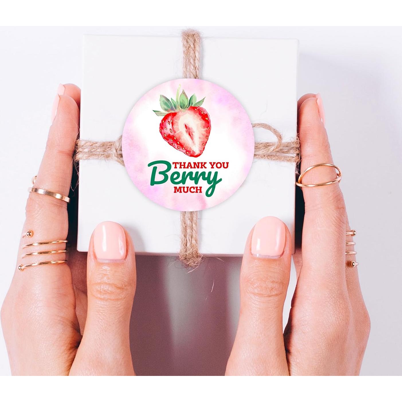 80 Piezas Decoraciones de Cumpleaños Fresa - Bella y Bentley