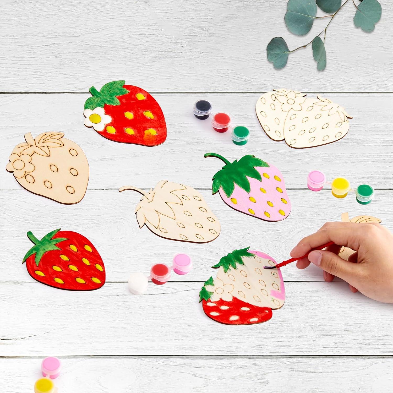 Conjunto de Decoraciones de Fiesta de Fresa Bafeil - 24 Piezas