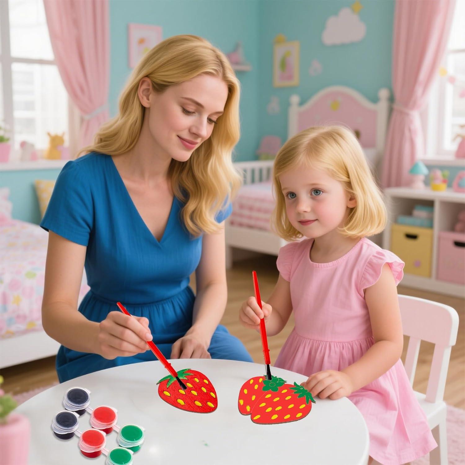 Conjunto de Decoraciones de Fiesta de Fresa Bafeil - 24 Piezas