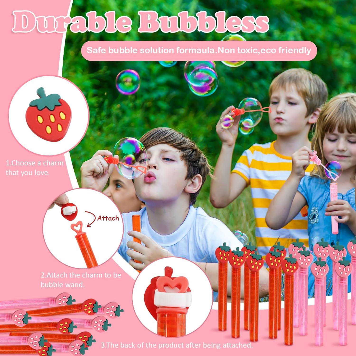 Kit de Fiesta de Fresa Goldentime - 24 Suministros para Niños