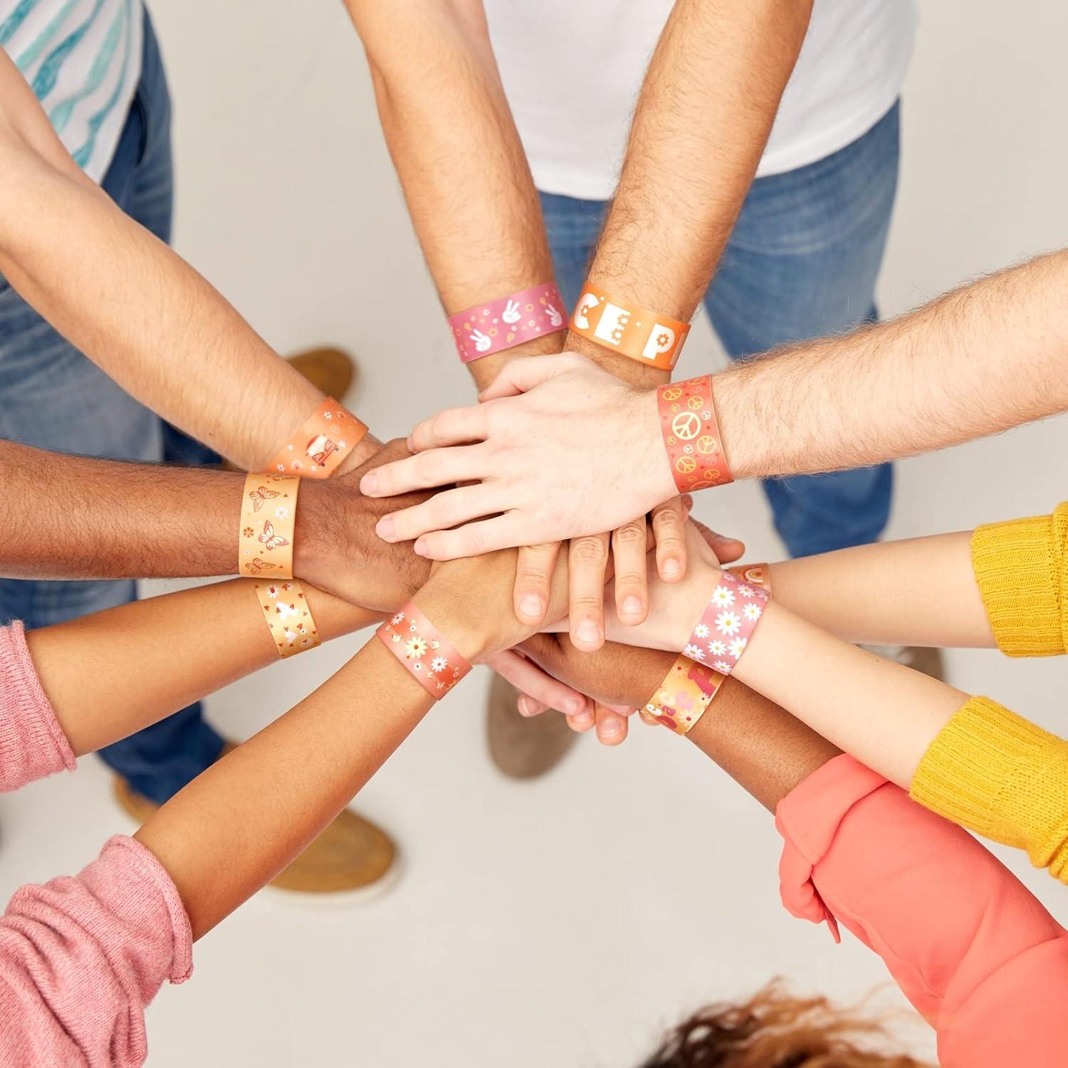 Pulseras de Fiesta Bonuci 40 Pcs Hippie Boho Metal 22 cm