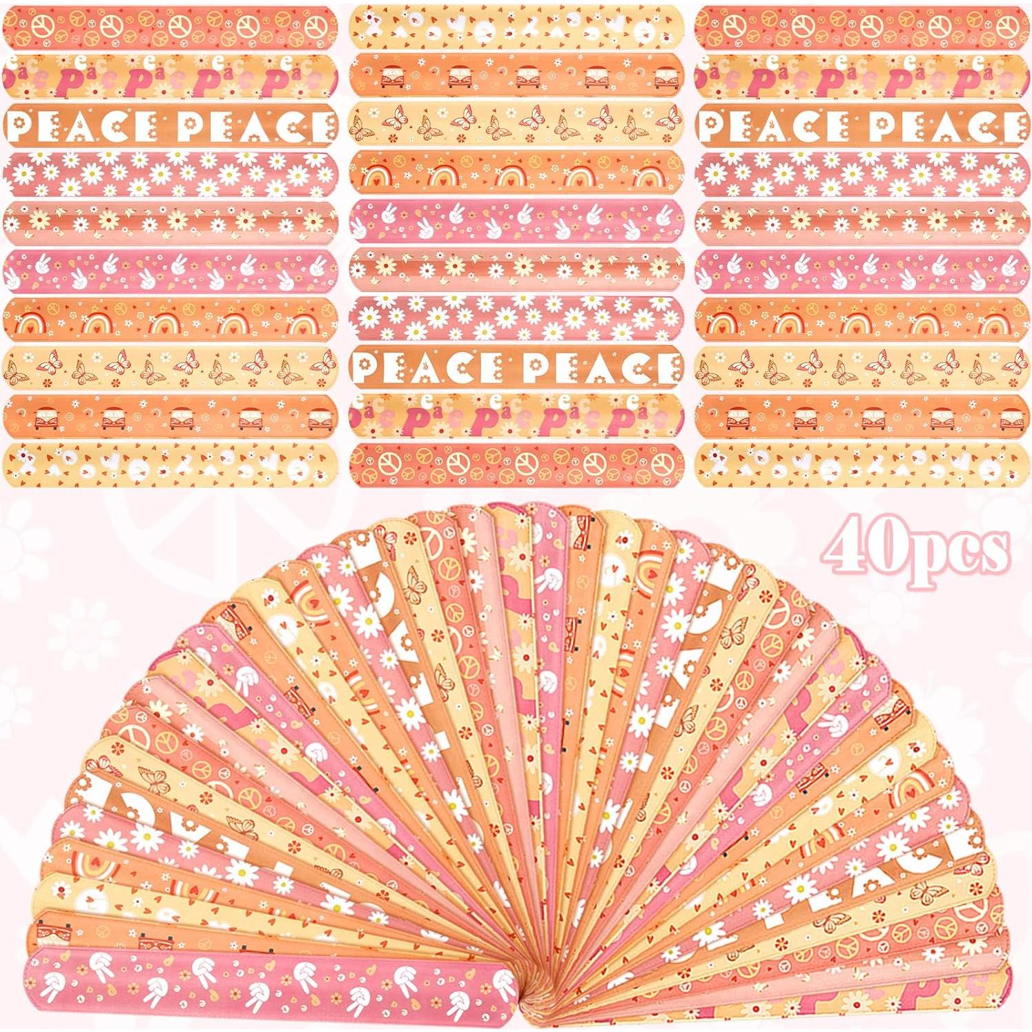 Pulseras de Fiesta Bonuci 40 Pcs Hippie Boho Metal 22 cm