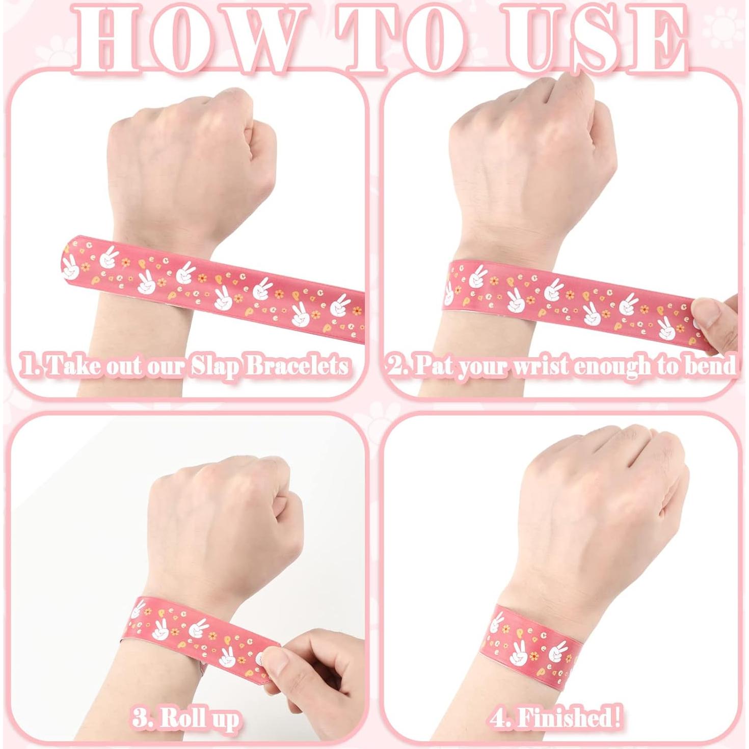 Pulseras de Fiesta Bonuci 40 Pcs Hippie Boho Metal 22 cm