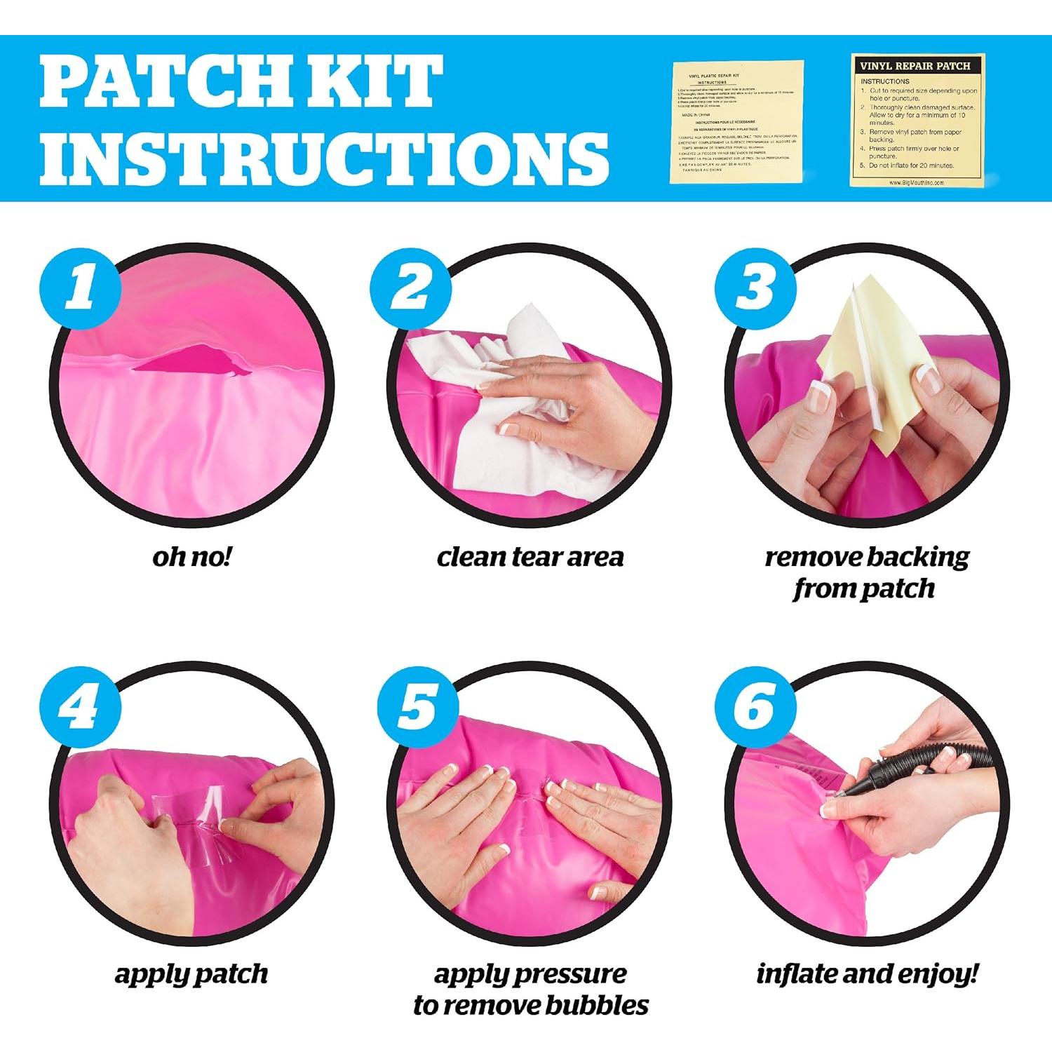 Flotador Inflable Gigante BigMouth Inc Alas de Ángel 160x140cm