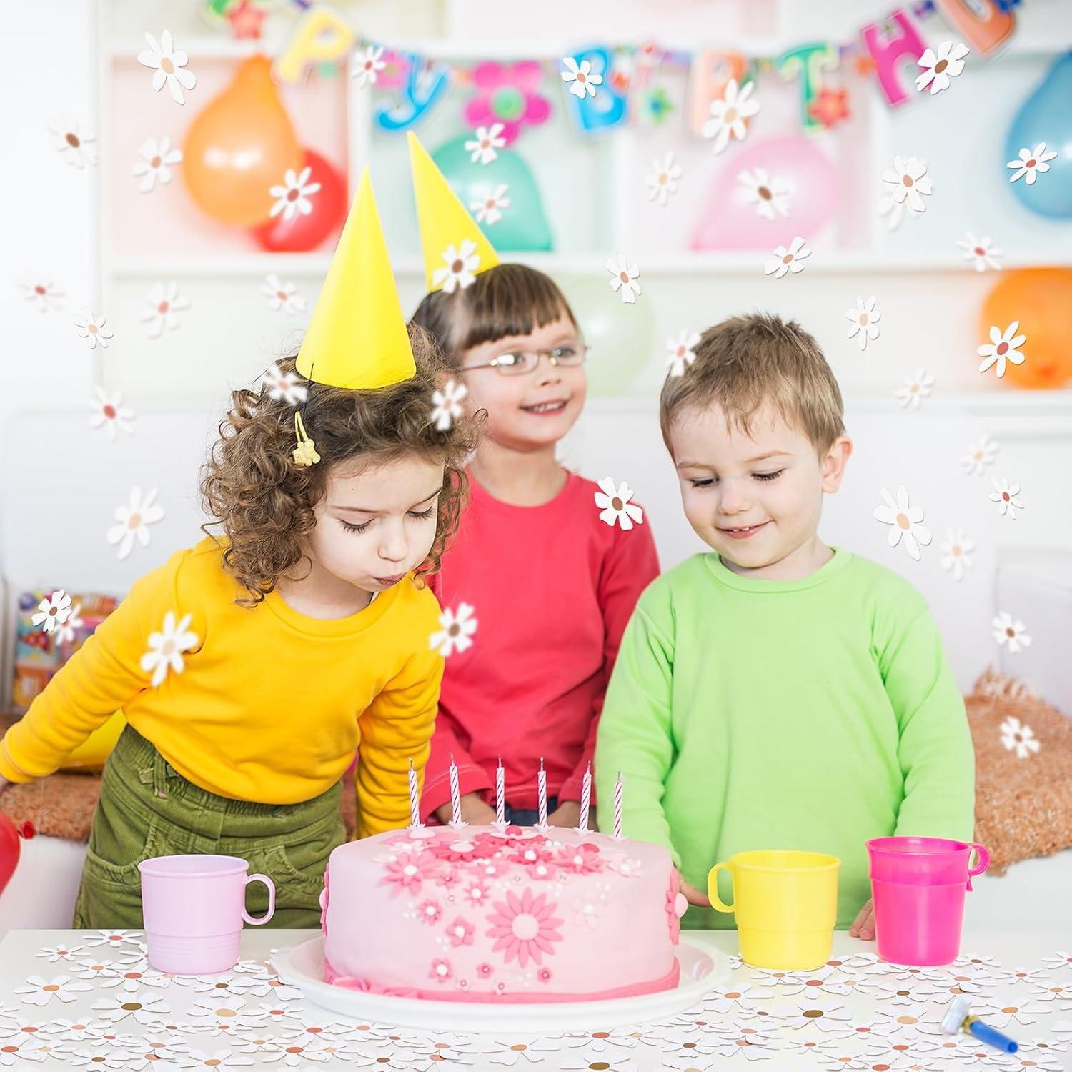 Confeti de Margarita 280 Piezas Whaline Decoración Fiesta