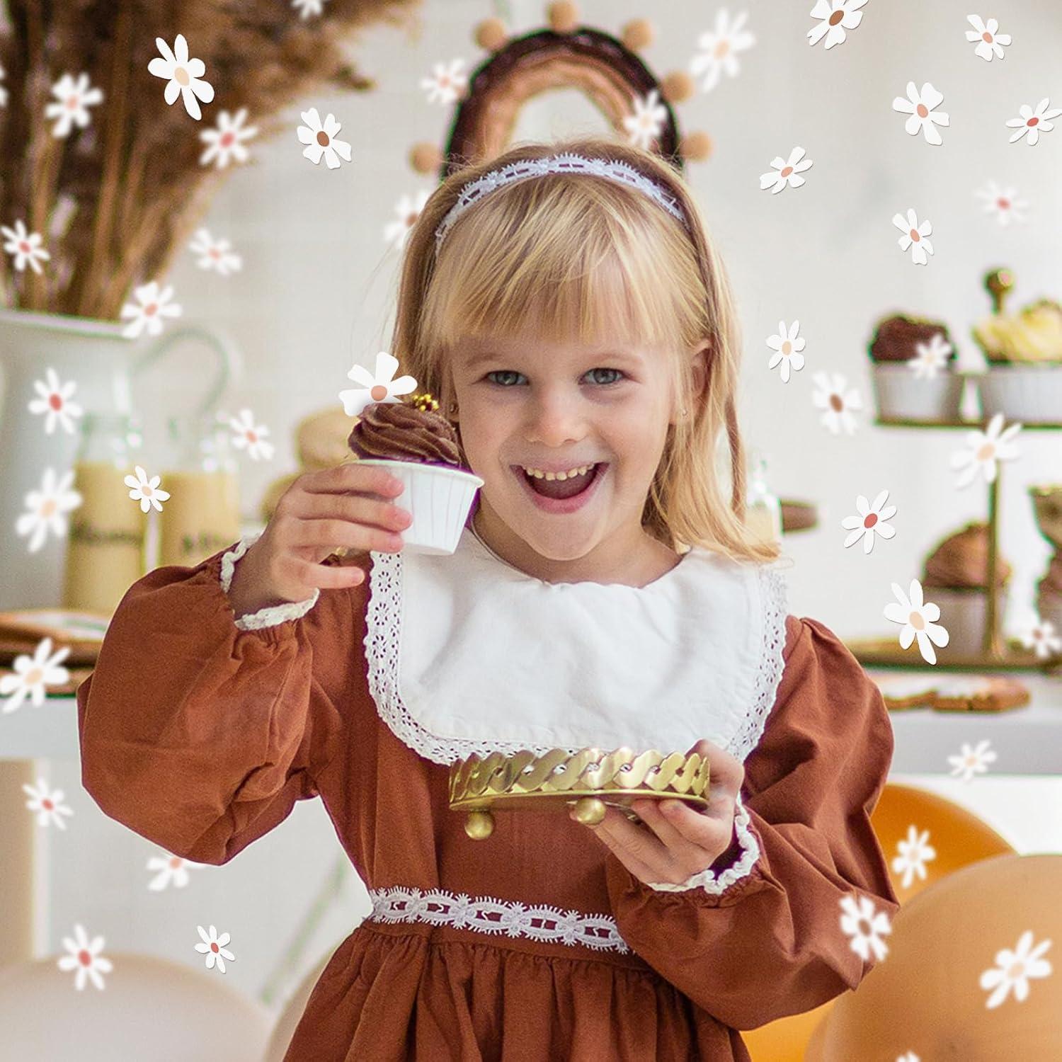 Confeti de Margarita 280 Piezas Whaline Decoración Fiesta