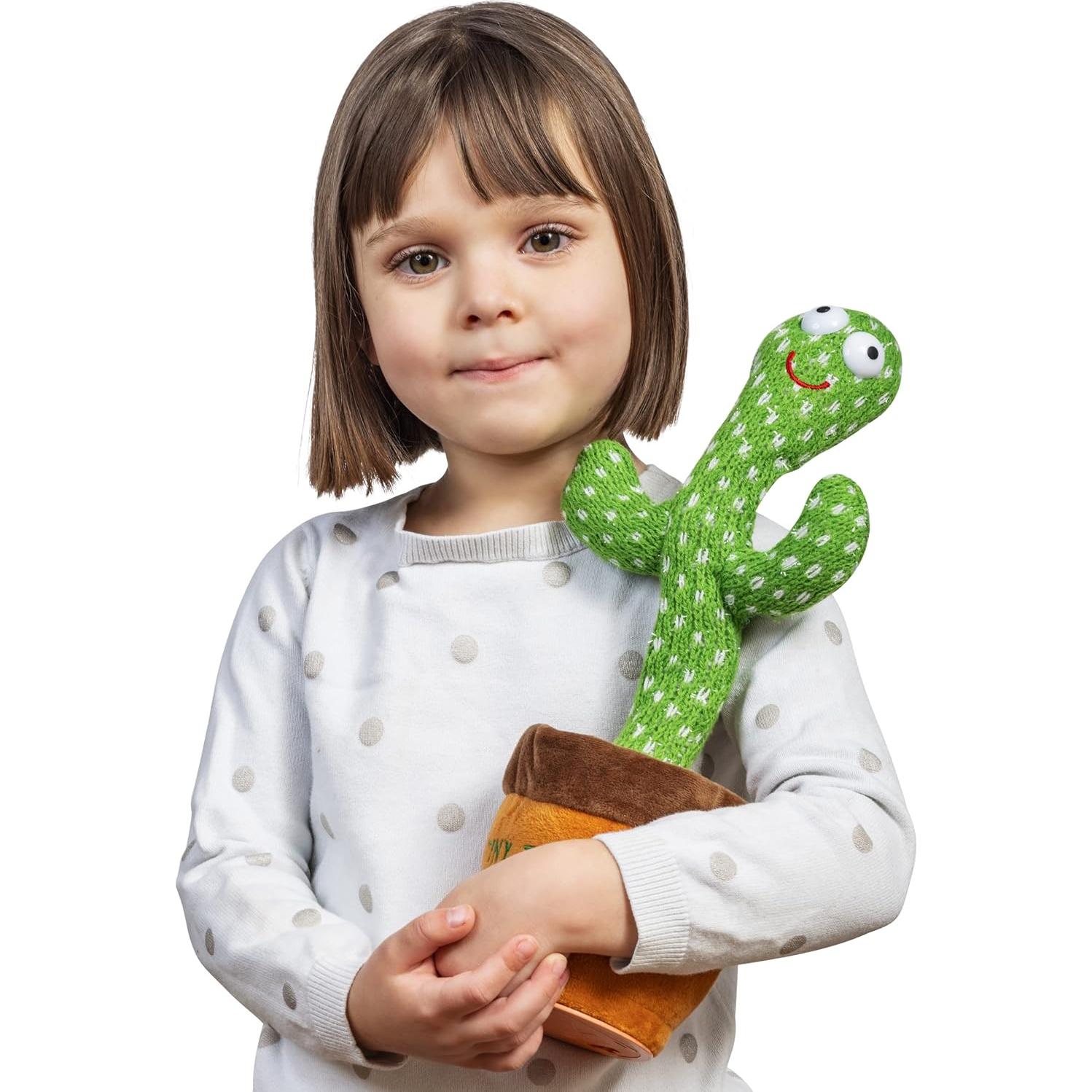 Juguete Cactus Bailarín Tiny Tots Toys - 125 Canciones LED