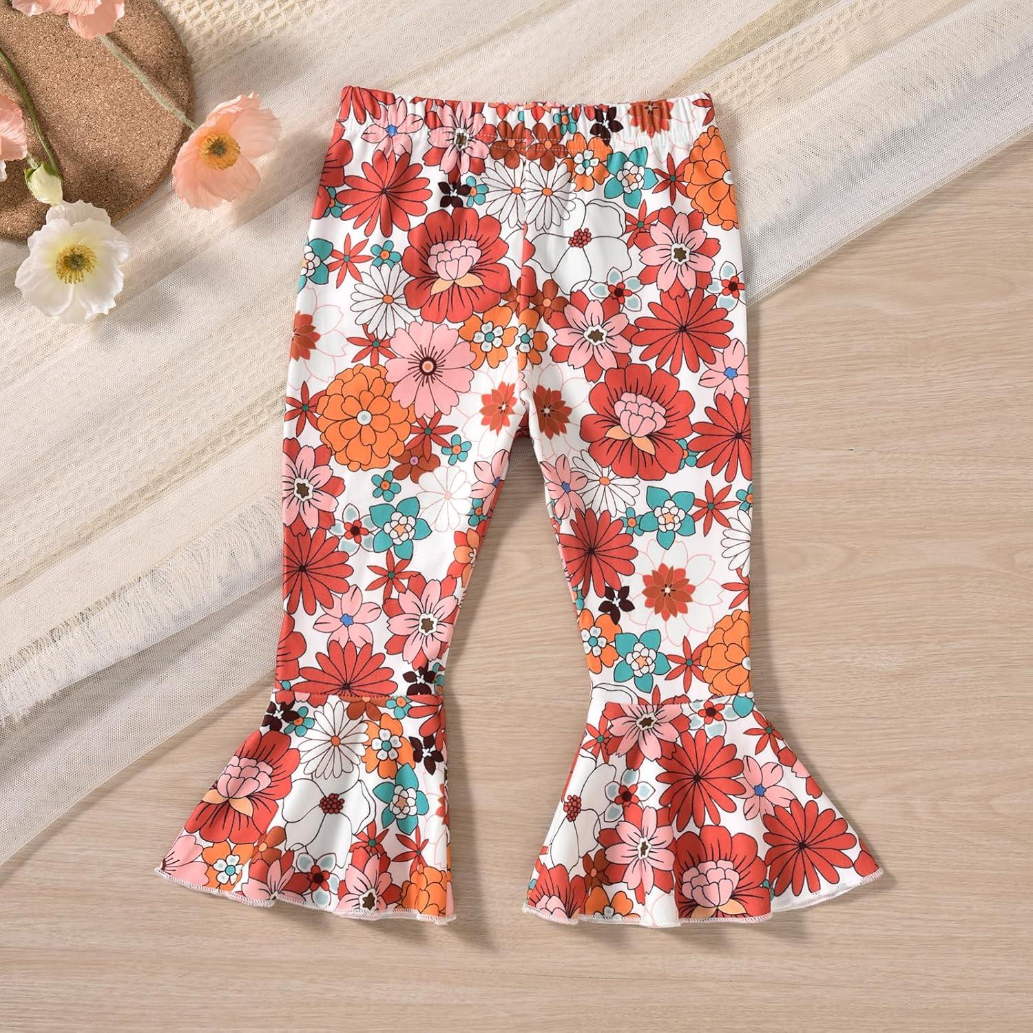 Conjunto de Campana HINTINA para Niña 2-3T Floral Otoño Invierno