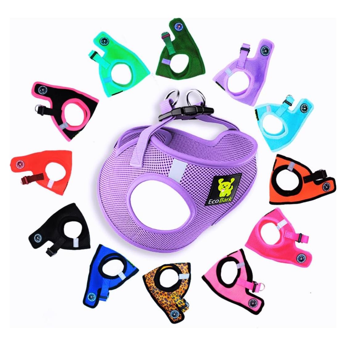 Arnés para Perros EcoBark XXXS Lavanda - Chaleco Suave para Cachorros