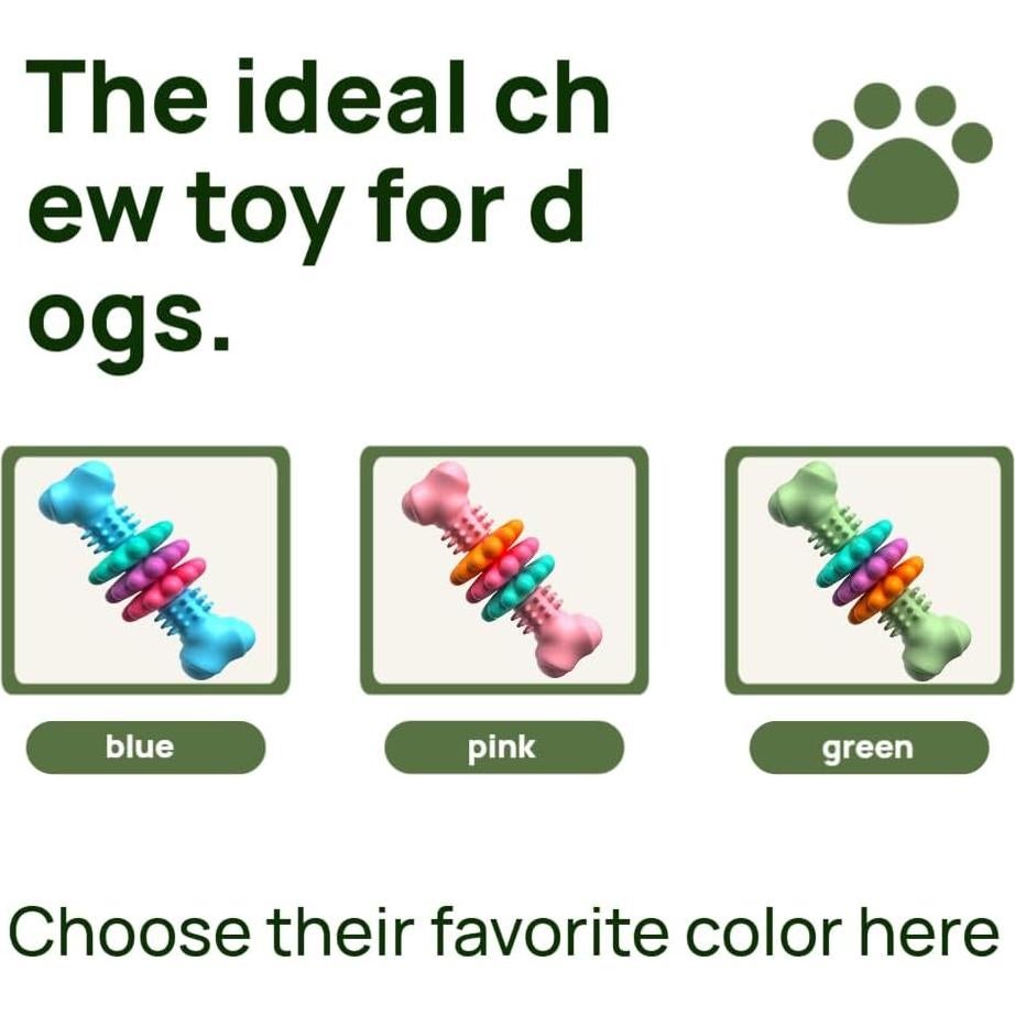 Juguete para Perros Pequeños SIDAEREN Hueso TPR 13cm