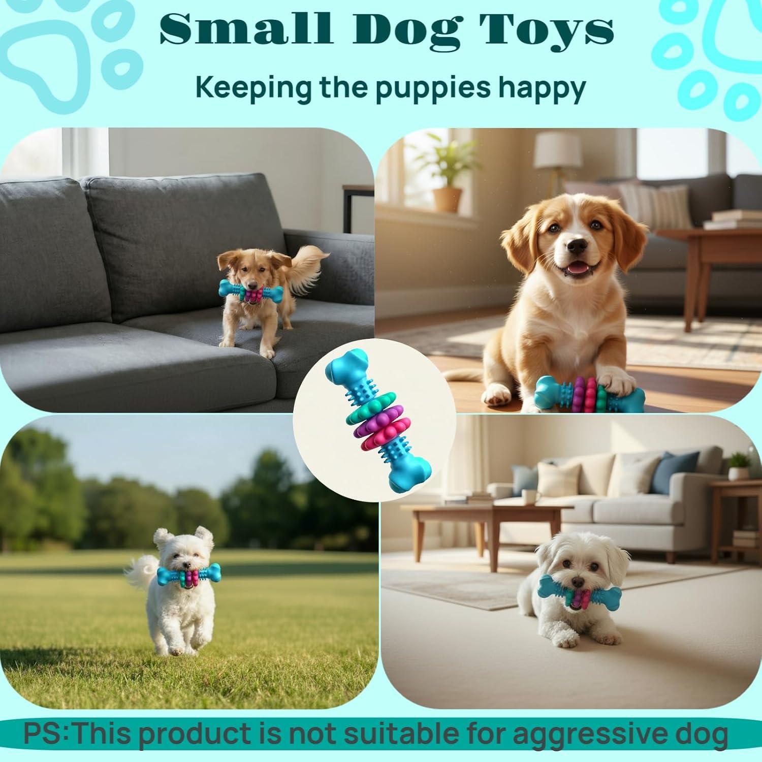 Juguete para Perros Pequeños SIDAEREN Hueso TPR 13cm