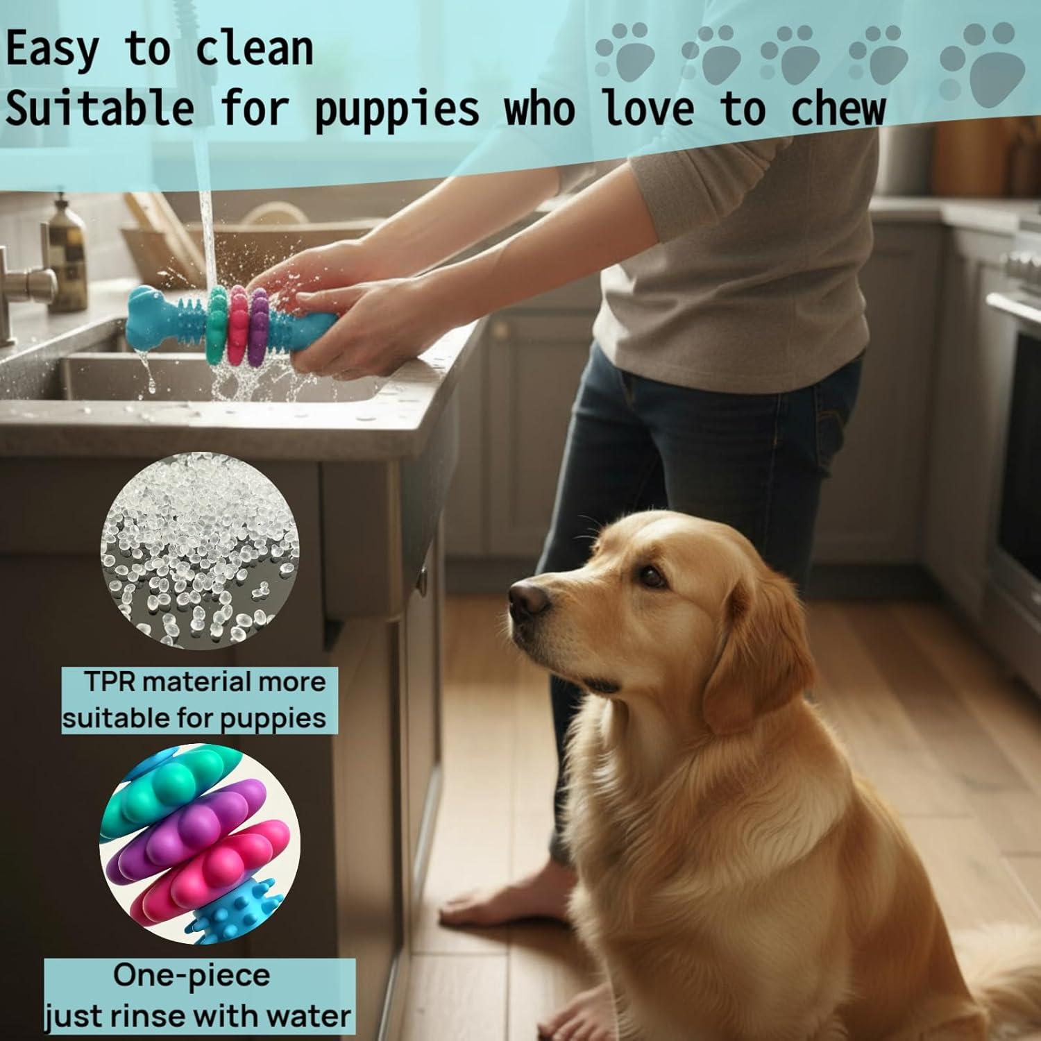 Juguete para Perros Pequeños SIDAEREN Hueso TPR 13cm