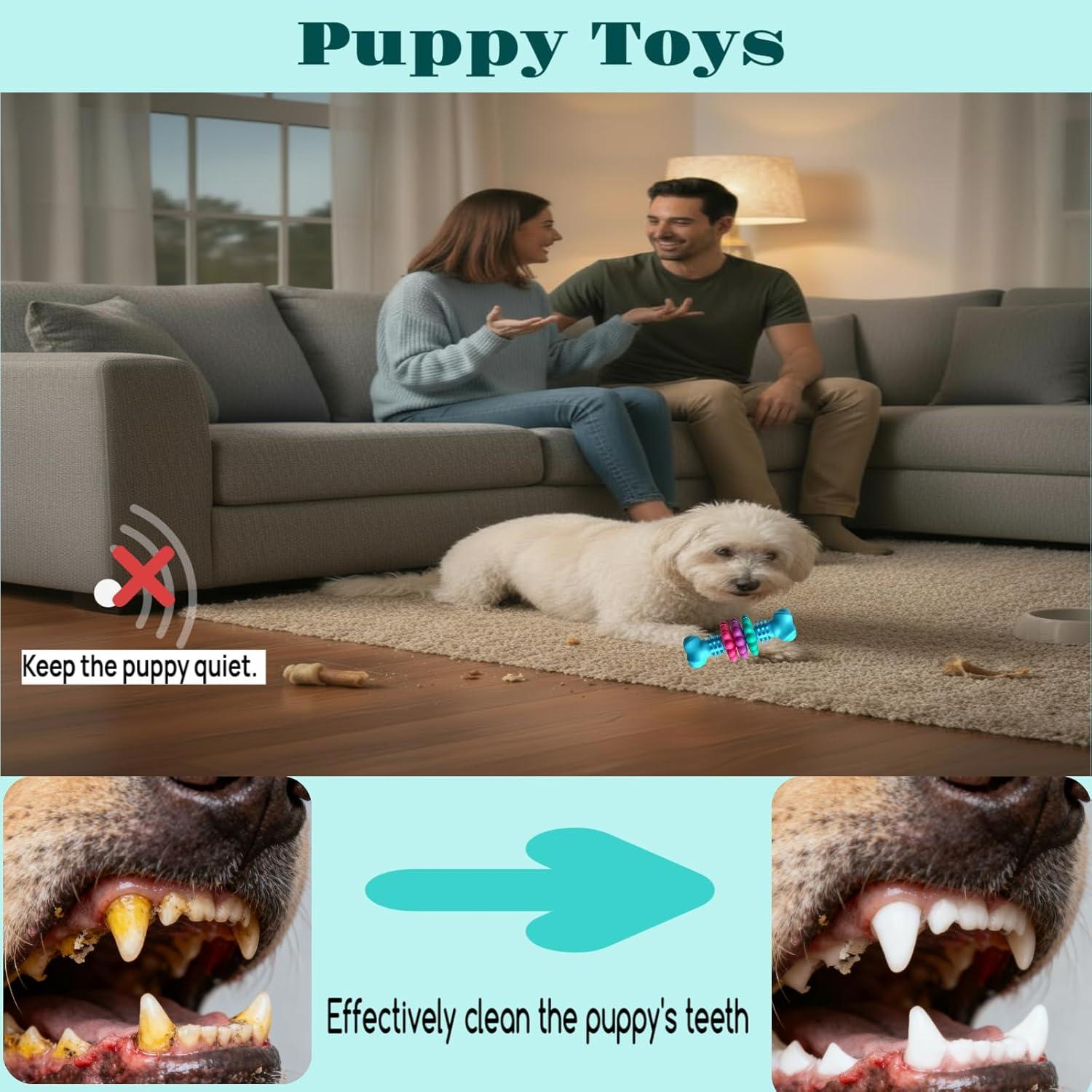 Juguete para Perros Pequeños SIDAEREN Hueso TPR 13cm