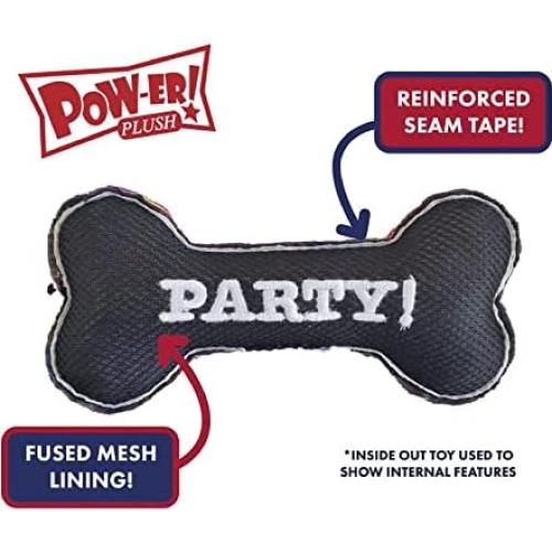 Juguete para Perros Huxley & Kent - Power Plush Grande con Squeaker