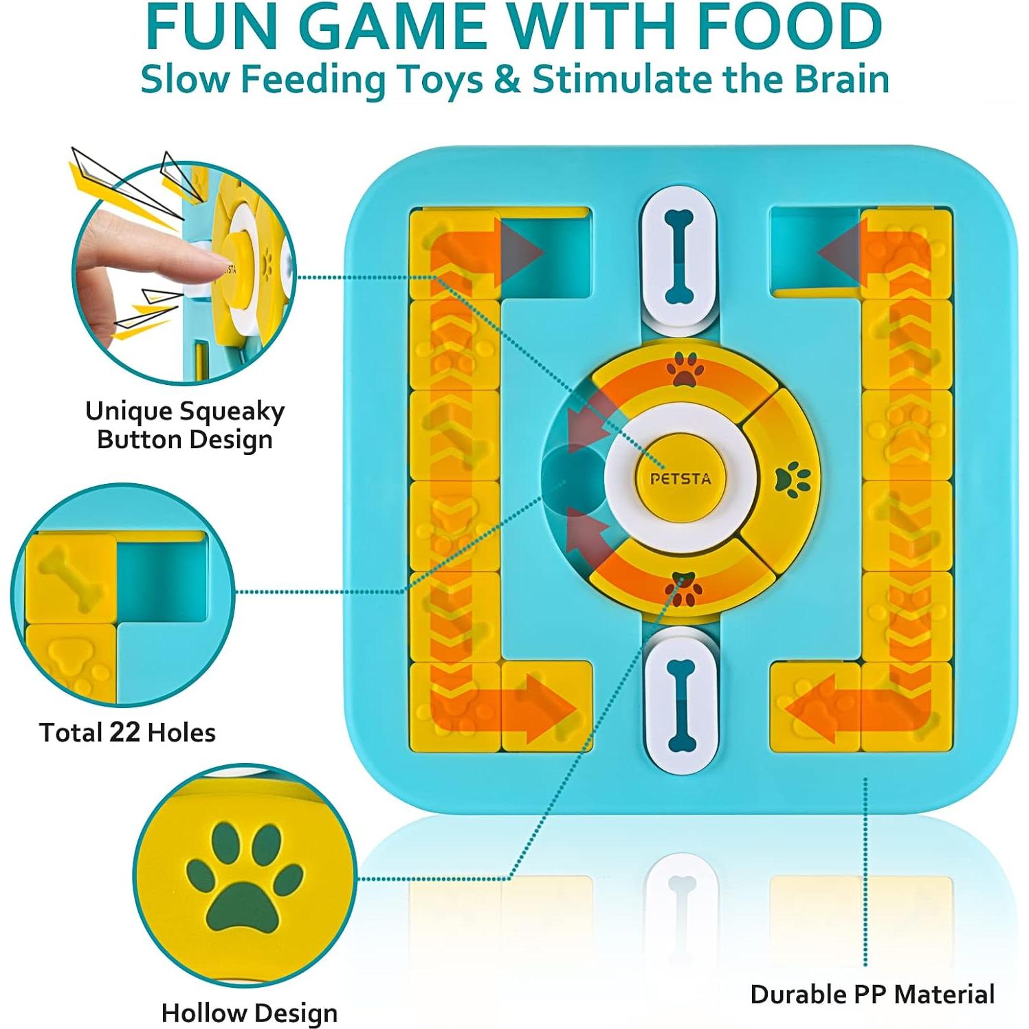 Rompecabezas Interactivo para Gatos y Perros PETSTA 25cm